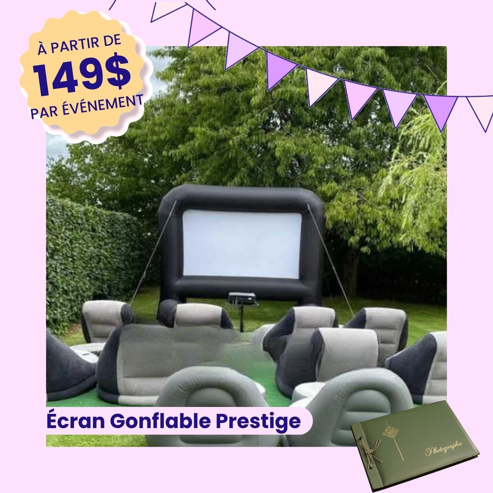 Écran Gonflables