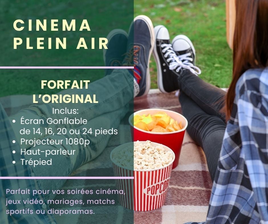 cinéma plein air , écran à louer 