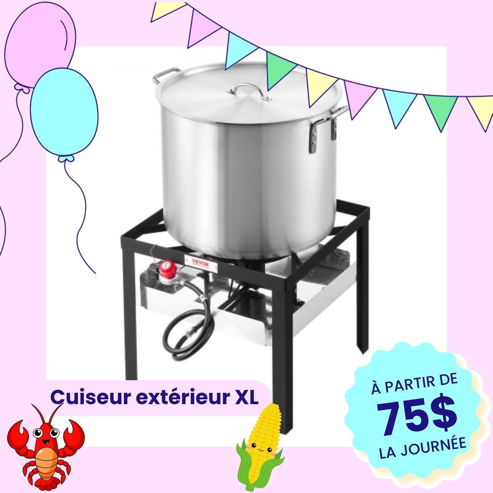 Cuiseur Extérieur XL