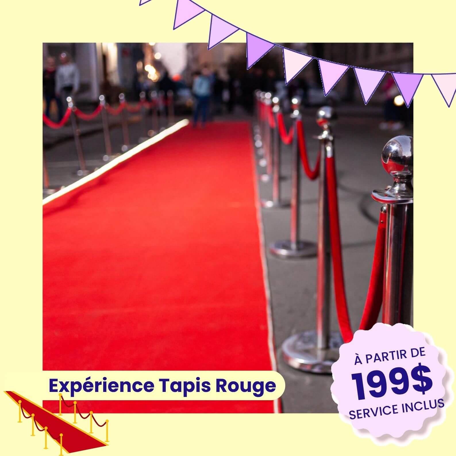 location de tapis rouge personalisable pour evenement 
