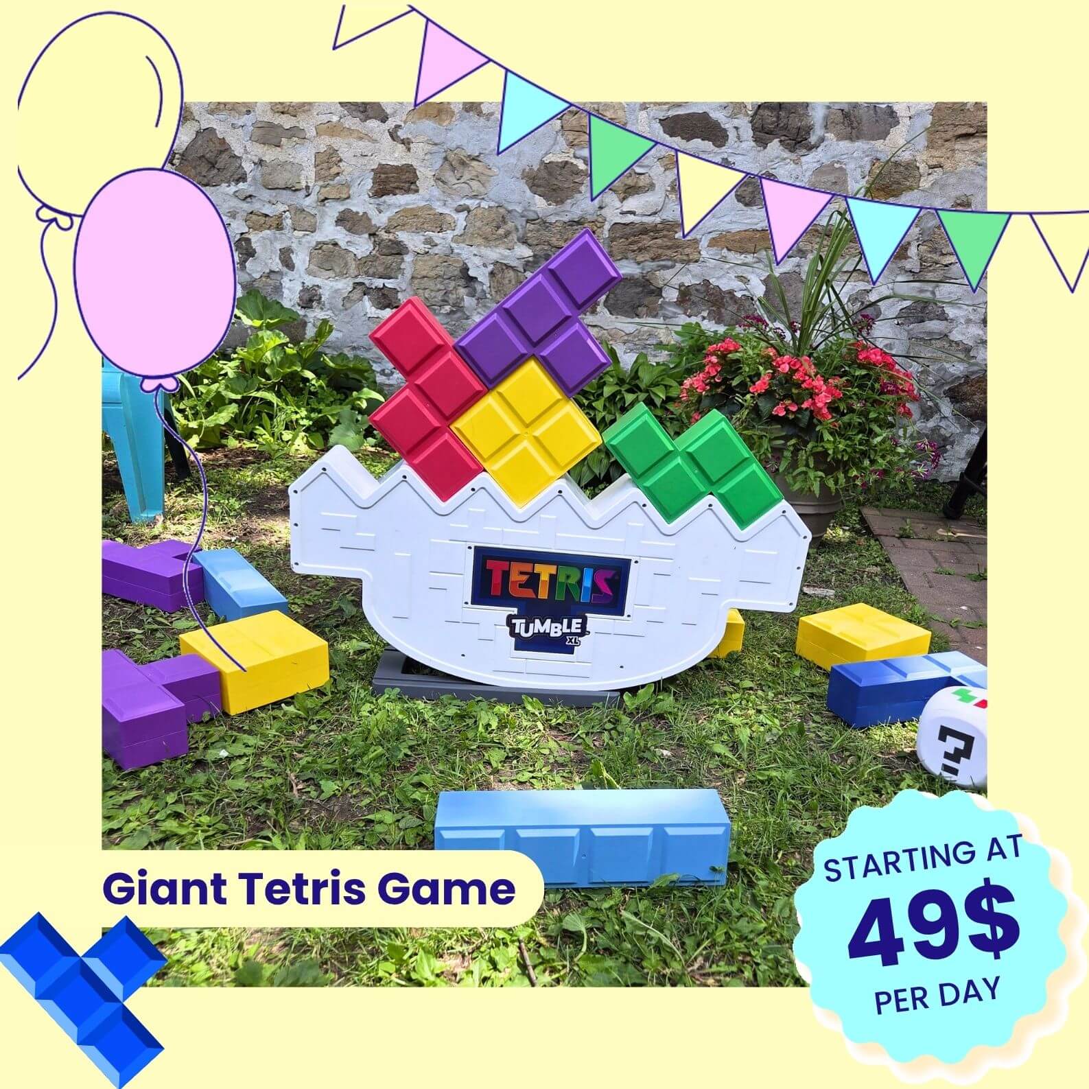 Giant Tetris Game
