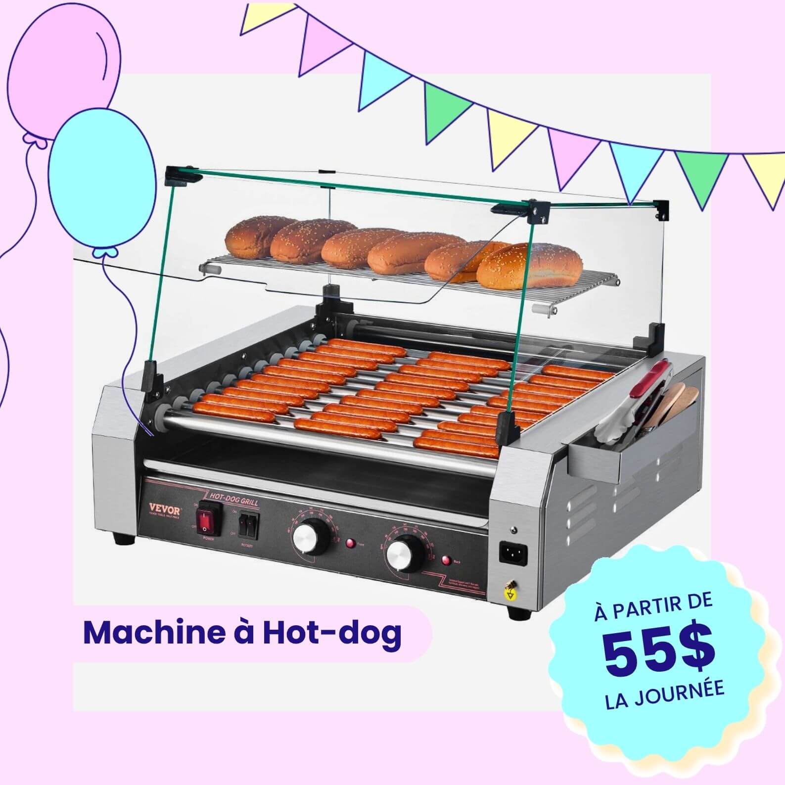 Machine à Hot Dog Machine à Hot Dog