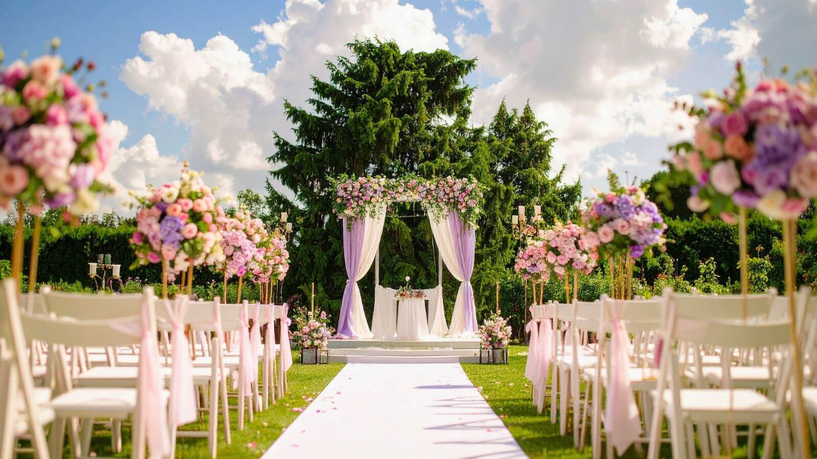 Marriage équipement en location 