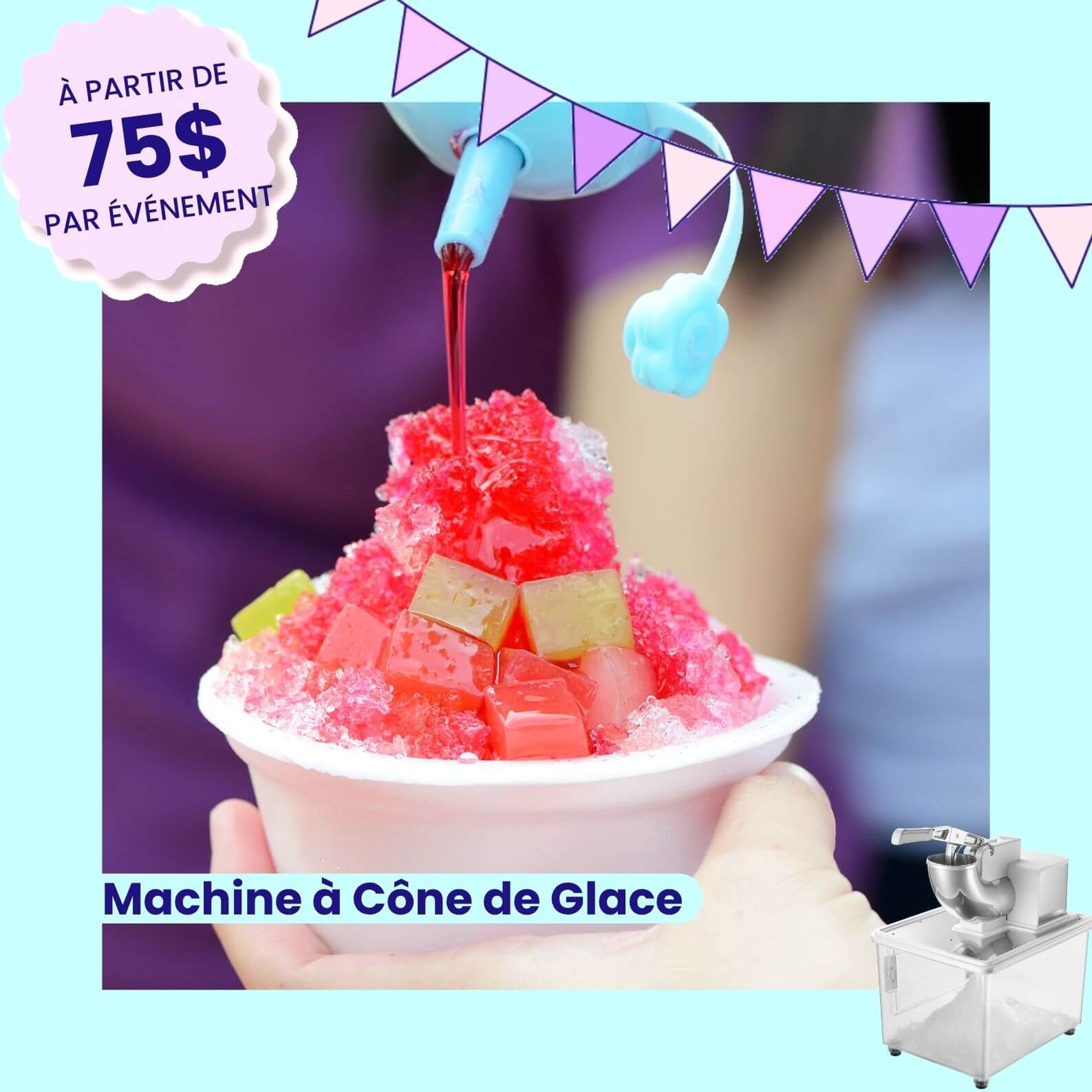 machine a cone de glace