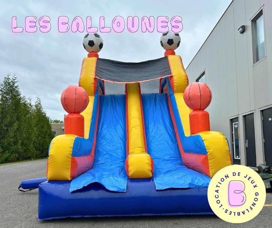 Course Géante a louer, parcours gonflable en location 