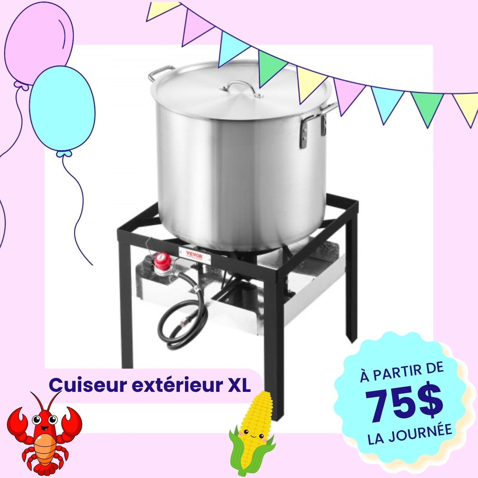Cuiseur Extérieur XL