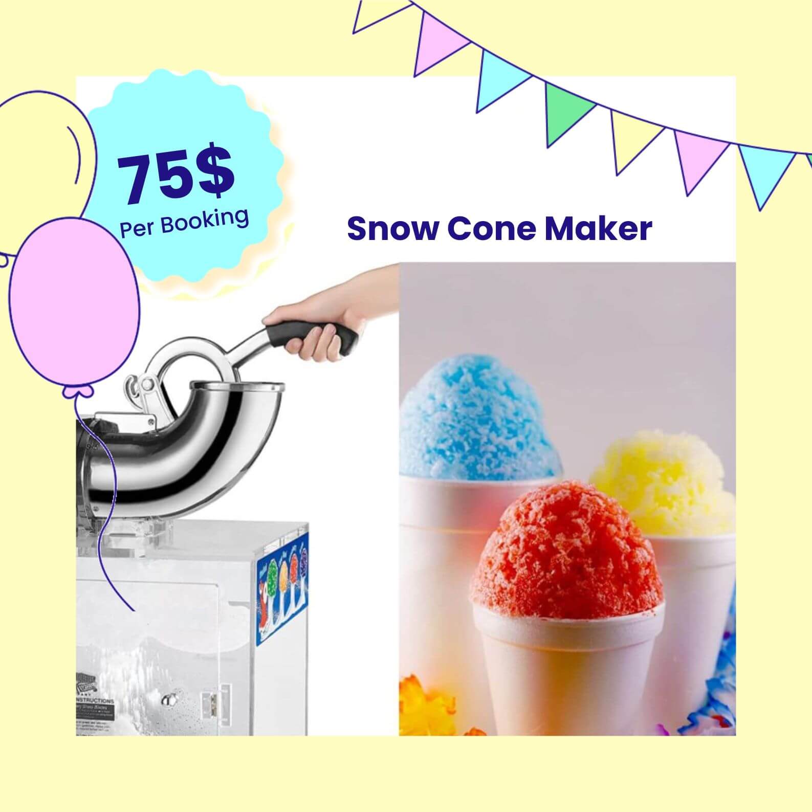 Snow Cone Maker