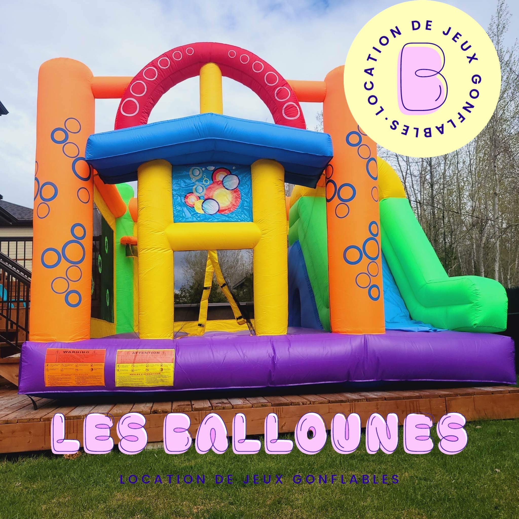 La Bullerie 1 - Jeux gonflables / jeu gonflable / jeux gonflables / structure / louer / location 